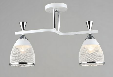 Люстра потолочная Sirius B N6218/2 WT+CH