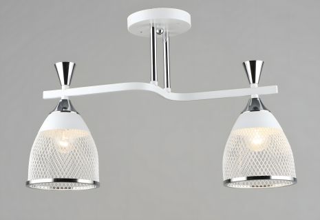 Люстра потолочная Sirius B N6218/2 WT+CH Люстра потолочная Sirius B N6218/2 WT+CH