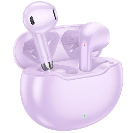 Наушники HOCO June true wireless BT headset EW61 |BT5.3, 40/320mAh, 7h| purple Наушники HOCO June true wireless BT headset EW61 |BT5.3, 40/320mAh, 7h| purple