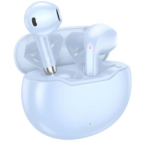 Навушники HOCO June true wireless BT headset EW61 | BT5.3, 40/320mAh, 7h | blue Навушники HOCO June true wireless BT headset EW61 | BT5.3, 40/320mAh, 7h | blue