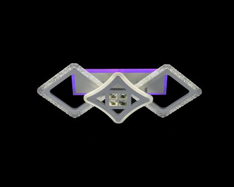 Акрилова світлодіодна люстра VALESO V 3166-2+1C WH без пульта