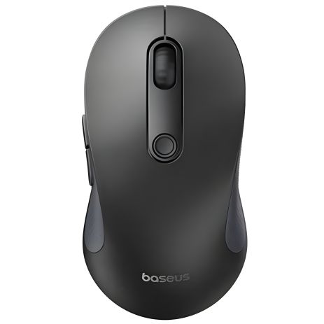 Беспроводная компьютерная мышь Baseus F02 Ergonomic Black, 2.4G/BT 5.2, 1000-4000 DPI