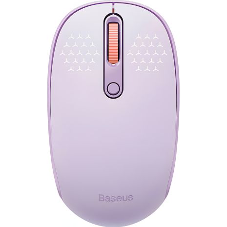 Комп'ютерна миша Baseus F01B Tri-Mode Wireless Mouse Nebula Purple, BТ 5.0/BТ 3.0/2.4G, 800-1600 DPI, 1хАА B01055503513-00 Комп'ютерна миша Baseus F01B Tri-Mode Wireless Mouse Nebula Purple, BТ 5.0/BТ 3.0/2.4G, 800-1600 DPI, 1хАА B01055503513-00