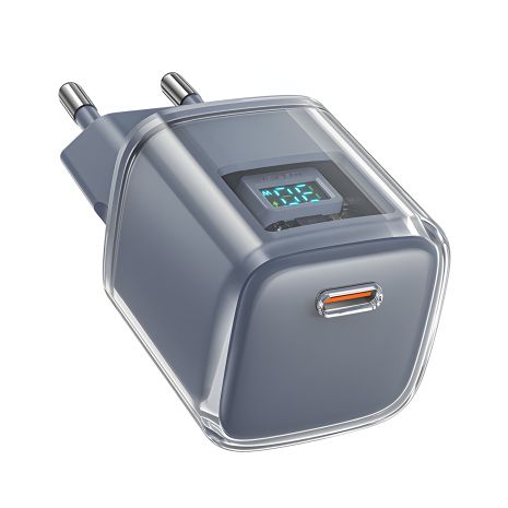 Зарядний пристрій Acefast A53 Type-C PD30W сіре Зарядний пристрій Acefast A53 Type-C PD30W сіре