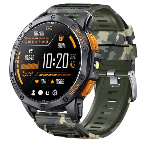 Смарт часы Smart GPS Max ArmyGreen, 2 ремешка UWatch 1865