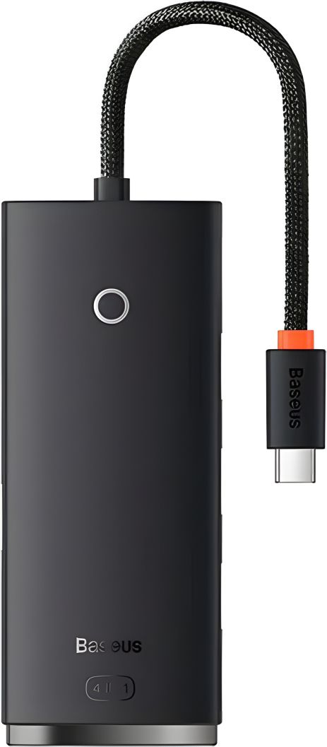 USB-Hub Baseus Lite Series 4-Port Type-C HUB Adapter (Type-C к USB 3.0*4) 25cm Black WKQX030301 USB-Hub Baseus Lite Series 4-Port Type-C HUB Adapter (Type-C к USB 3.0*4) 25cm Black WKQX030301