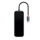 Хаб USB Baseus AcmeJoy 4-Port Type-C HUB Adapter (Type-C to USB3.0*3+Type-C PD&Data *1) Dark Gray WKJZ010213 Хаб USB Baseus AcmeJoy 4-Port Type-C HUB Adapter (Type-C to USB3.0*3+Type-C PD&Data *1) Dark Gray WKJZ010213