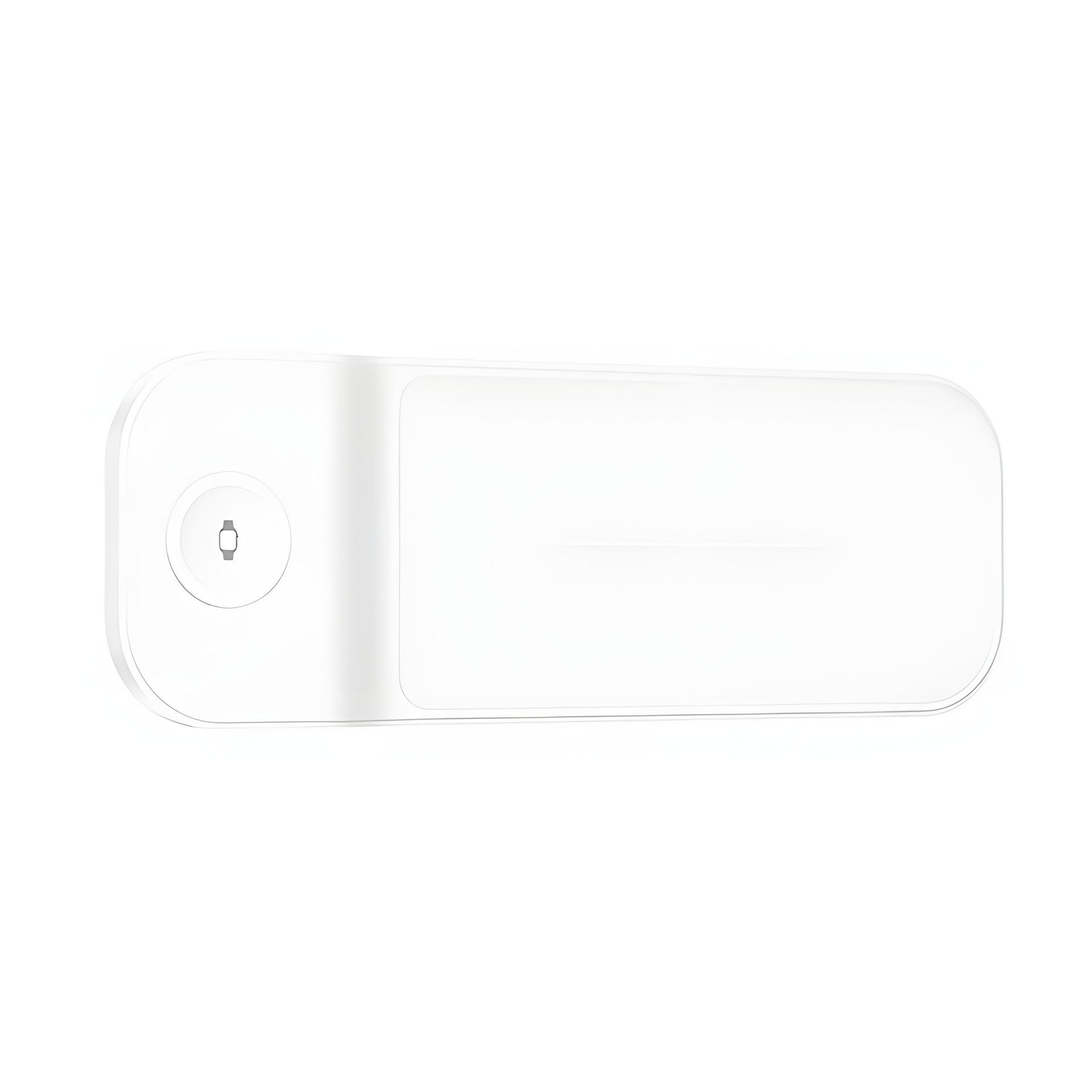 Бездротовий зарядний пристрій HOCO CQ6 Power 3-in-1, швидкий режим (SAM Watch) білий Бездротовий зарядний пристрій HOCO CQ6 Power 3-in-1, швидкий режим (SAM Watch) білий