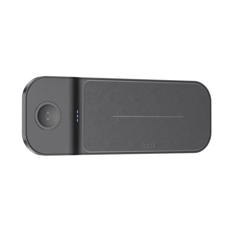 Бездротовий ЗП HOCO CQ6 Power 3-in-1 Wireless Fast Charger (SAM Watch) Black Бездротовий ЗП HOCO CQ6 Power 3-in-1 Wireless Fast Charger (SAM Watch) Black