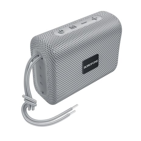 Портативна колонка BOROFONE BR18 Encourage sports BT speaker, BT5.1, USB, AUX, TF, FM, 5W, 3h, Grey