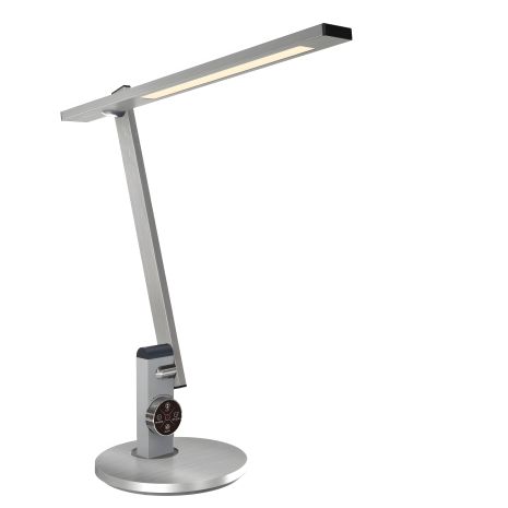 Настільна лампа світлодіодна гнучка Sirius BL-1167 срібна