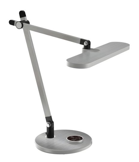 Настольная светодиодная лампа Sirius BL-1892 гибкая серебряная Настольная светодиодная лампа Sirius BL-1892 гибкая серебряная