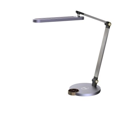 Настольная светодиодная лампа гибкая Sirius BL-1131-C серый матовый