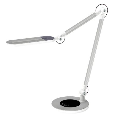 Гибкая настольная светодиодная лампа Sirius BL-1221 серебряная Гибкая настольная светодиодная лампа Sirius BL-1221 серебряная