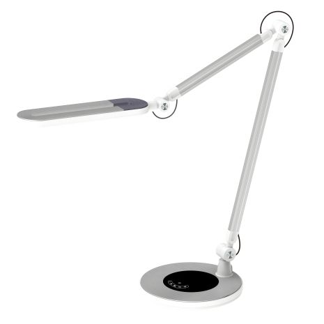 Гибкая настольная светодиодная лампа Sirius BL-1221 серебряная