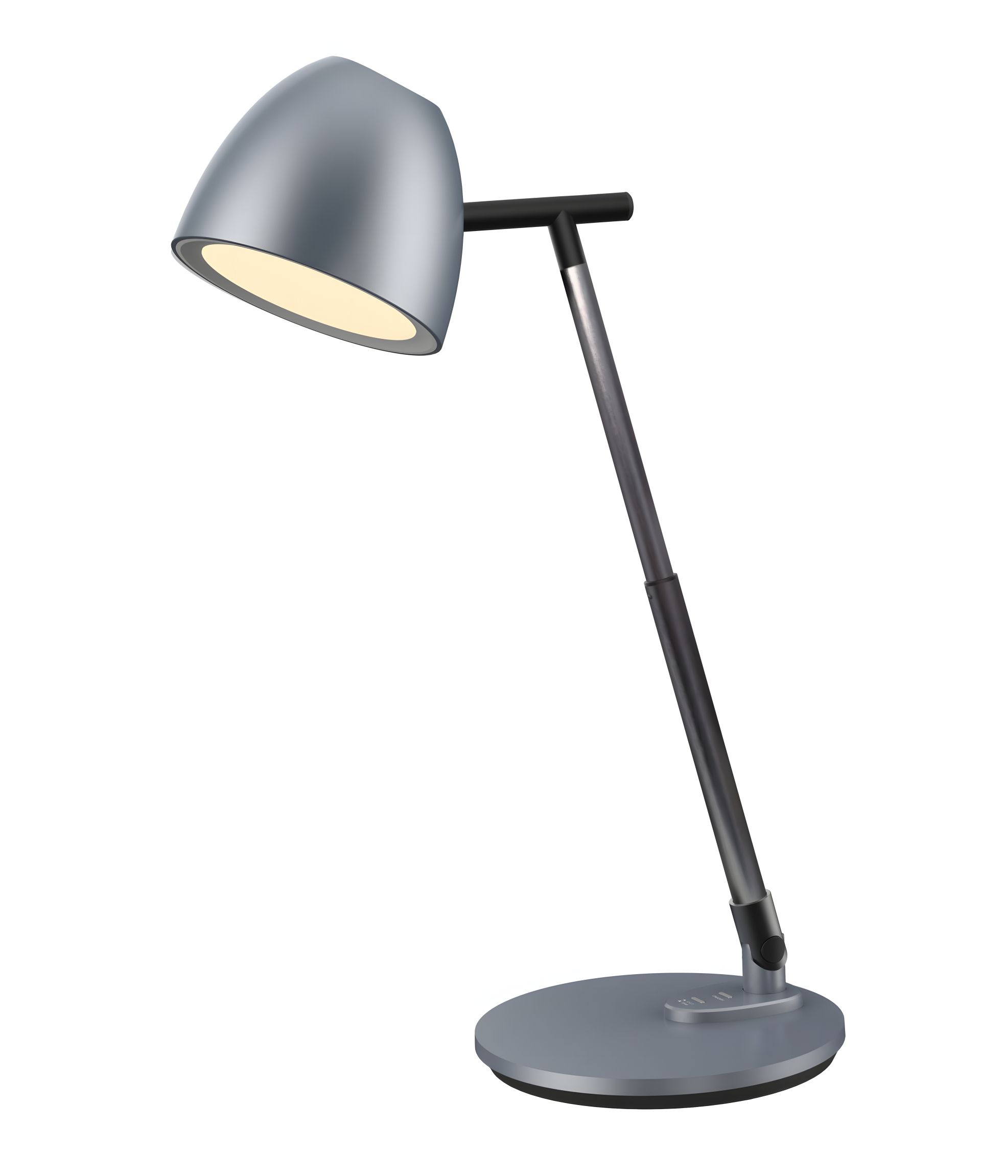Настольная лампа светодиодная Sirius BL-1528 металлический серый для школьника Настольная лампа светодиодная Sirius BL-1528 металлический серый для школьника
