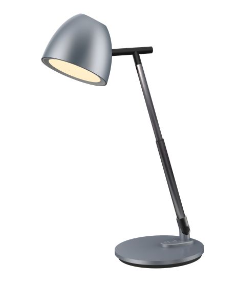 Настольная лампа светодиодная Sirius BL-1528 металлический серый для школьника