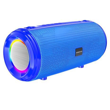 Портативна колонка BOROFONE BR13, IPX5, BT5.0, AUX, USB, TF, FM, TWS, 10W, 4h, Young sports BT speaker Blue Портативна колонка BOROFONE BR13, IPX5, BT5.0, AUX, USB, TF, FM, TWS, 10W, 4h, Young sports BT speaker Blue