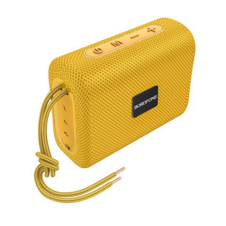 Портативна колонка BOROFONE BR18 Encourage sports BT speaker, BT5.1, USB, AUX, TF, FM, 5W, 3h, Gold