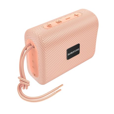 Портативна колонка BOROFONE BR18 Encourage sports BT speaker, BT5.1, USB, AUX, TF, FM, 5W, 3h, Pink