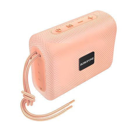 Портативна колонка BOROFONE BR18 Encourage sports BT speaker, BT5.1, USB, AUX, TF, FM, 5W, 3h, Рожева Портативна колонка BOROFONE BR18 Encourage sports BT speaker, BT5.1, USB, AUX, TF, FM, 5W, 3h, Рожева
