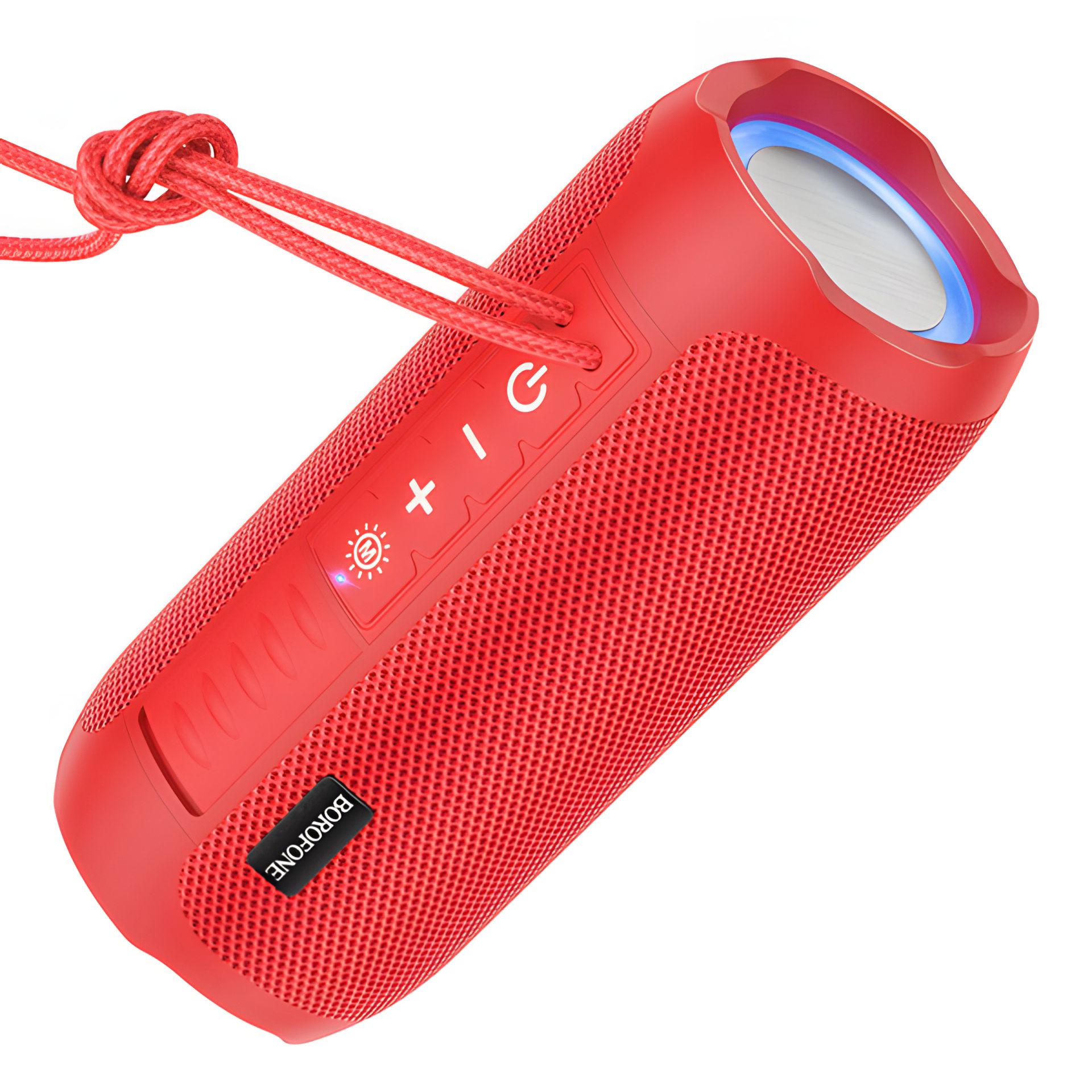 ΠΠΎΡΡΠ°ΡΠΈΠ²Π½Π° ΠΊΠΎΠ»ΠΎΠ½ΠΊΠ° BOROFONE BR21 Sports BT5.1, AUX, USB, TF, FM, 10W, RGB, 3h, speaker Red ΠΠΎΡΡΠ°ΡΠΈΠ²Π½Π° ΠΊΠΎΠ»ΠΎΠ½ΠΊΠ° BOROFONE BR21 Sports BT5.1, AUX, USB, TF, FM, 10W, RGB, 3h, speaker Red