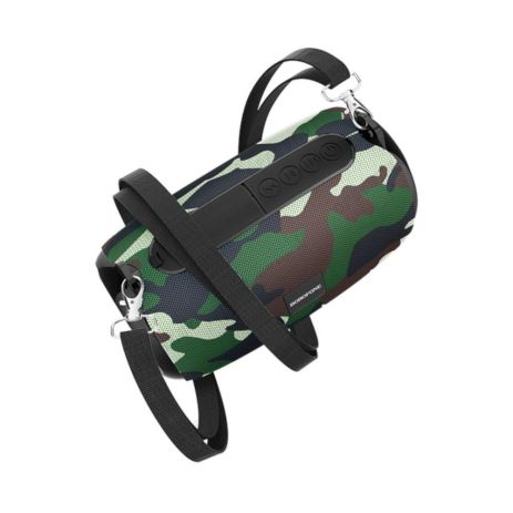 Портативна колонка BOROFONE BR4 Horizon sports wireless speaker, IPX5, BT5.0, USB, AUX, TF, FM, 5W, 2h Camouflage Green