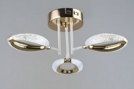 Люстра светодиодная Sirius B YH1156/3 WT+FGD с поворотным механизмом Люстра светодиодная Sirius B YH1156/3 WT+FGD с поворотным механизмом