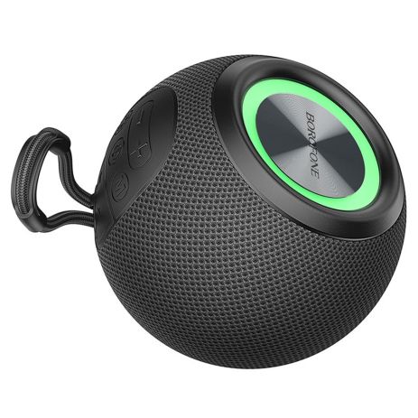 Портативна колонка BOROFONE BR23 Sound ripple sports BT5.1, AUX, USB, TF, FM, 5W, 3h speaker Black