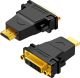 Адаптер UGREEN HDMI Male to DVI (24+5) Female Adapter (Black)(UGR-20123)