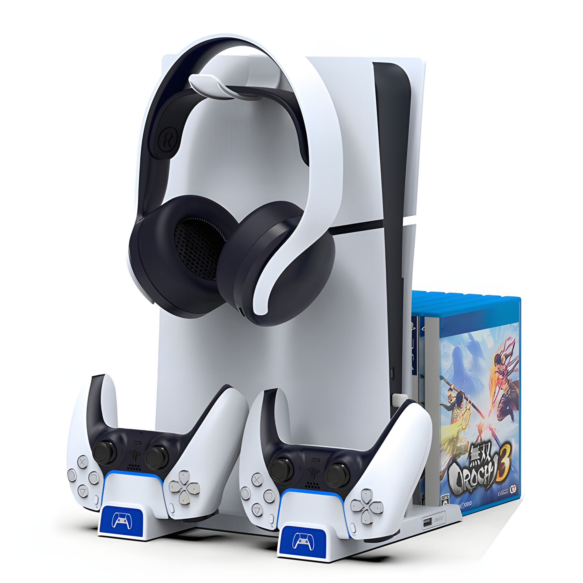 Док-станція iPega PS5 SLIM Multifunctional Charging Base PG-P5S009 white Док-станція iPega PS5 SLIM Multifunctional Charging Base PG-P5S009 white