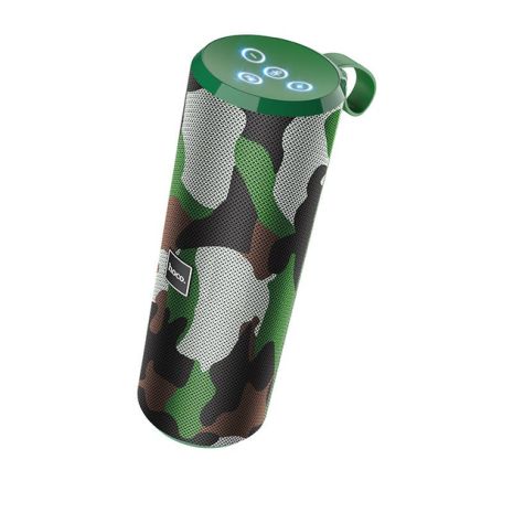 Колонка HOCO BS33 Voice sports wireless speaker|AUX, TF CARD, FM, USB| Camouflage Green