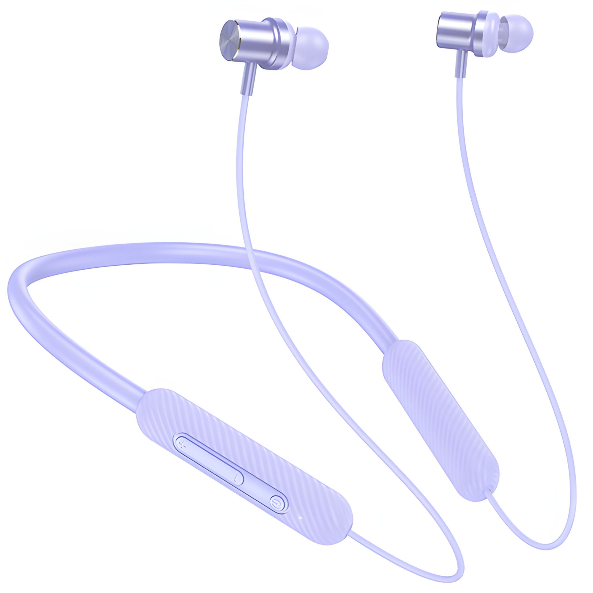 Bluetooth Навушники HOCO ES70 Armour neck-mounted | BT5.3, 80h | purple Bluetooth Навушники HOCO ES70 Armour neck-mounted | BT5.3, 80h | purple