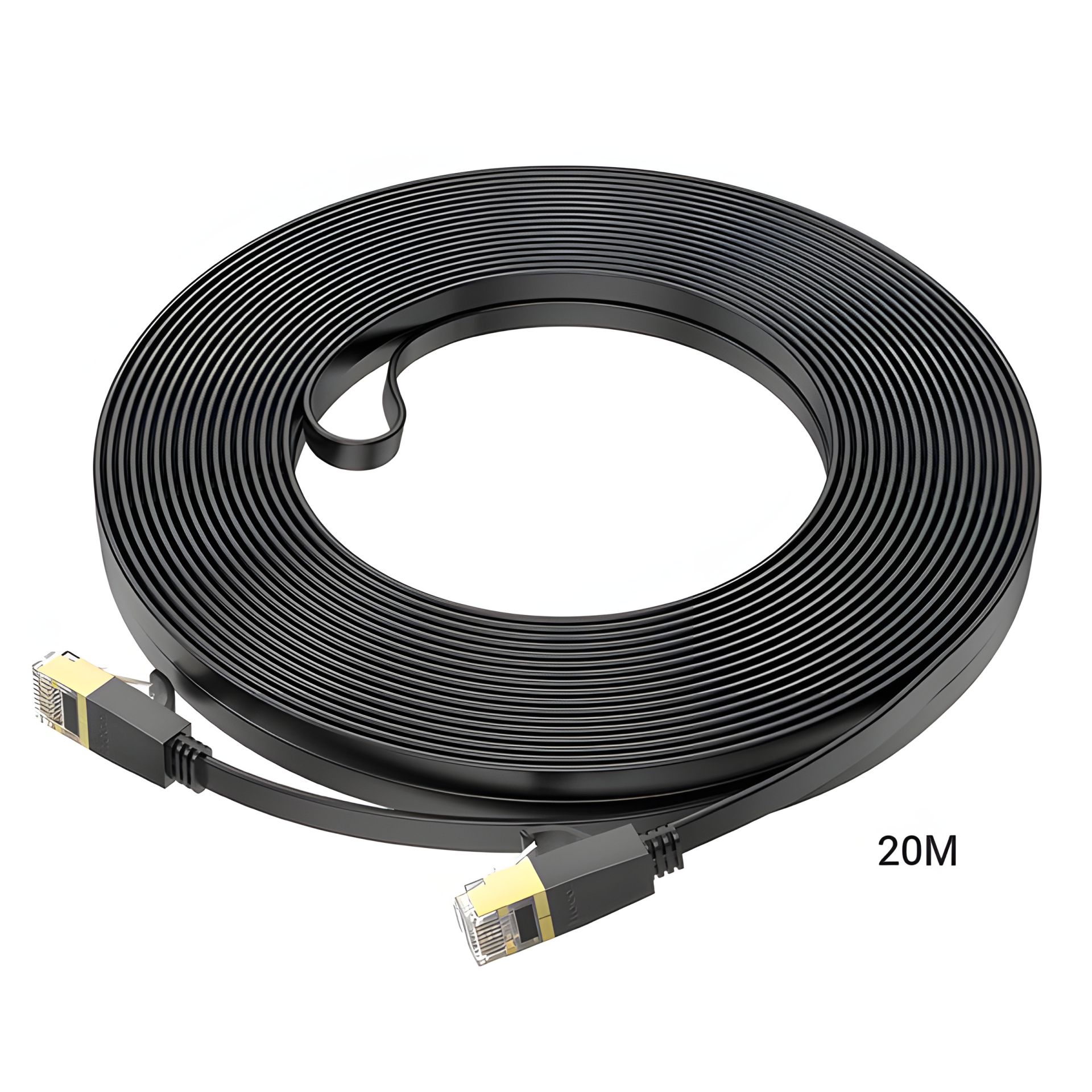 Кабель Ethernet Hoco US07 RJ-45 CAT6 1Gigabit 20m Черный Кабель Ethernet Hoco US07 RJ-45 CAT6 1Gigabit 20m Черный