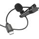 Микрофон Петличный Borofone BFK11 Lightning Черный Микрофон Петличный Borofone BFK11 Lightning Черный