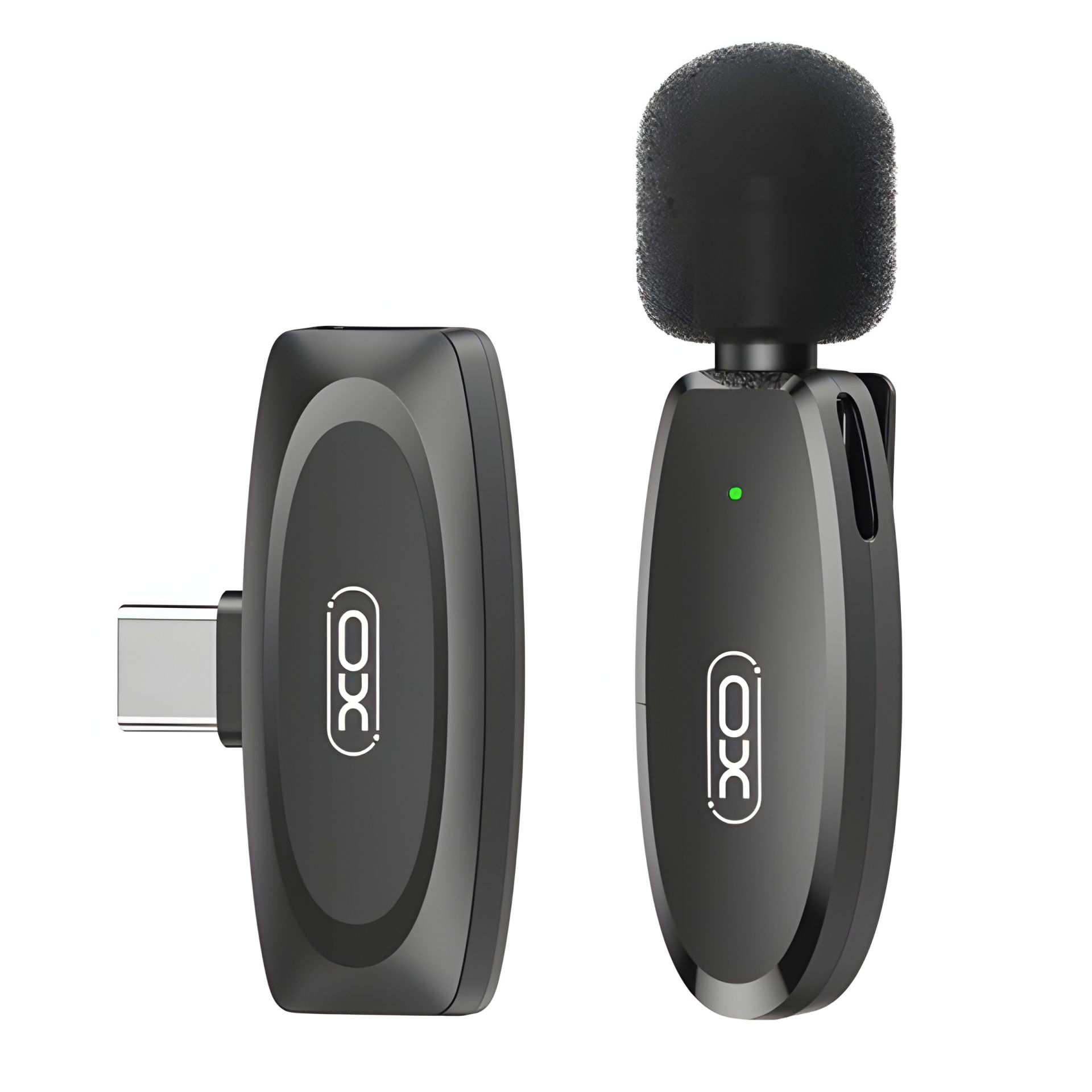 Микрофон Петличный Беспроводной XO MKF08A Type-C Черный Микрофон Петличный Беспроводной XO MKF08A Type-C Черный