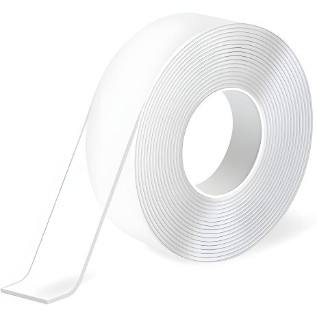 Скотч-лента двусторонняя многоразовая Nano Tape, крепкая фиксация, Ivy Grip, 100x2x0.1cm прозрачная Скотч-лента двусторонняя многоразовая Nano Tape, крепкая фиксация, Ivy Grip, 100x2x0.1cm прозрачная