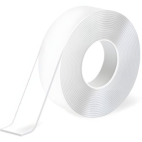 Багаторазова скотч-стрічка двостороння Nano Tape Міцна фіксація | Ivy Grip | Transparent 300x3x0.1cm прозора