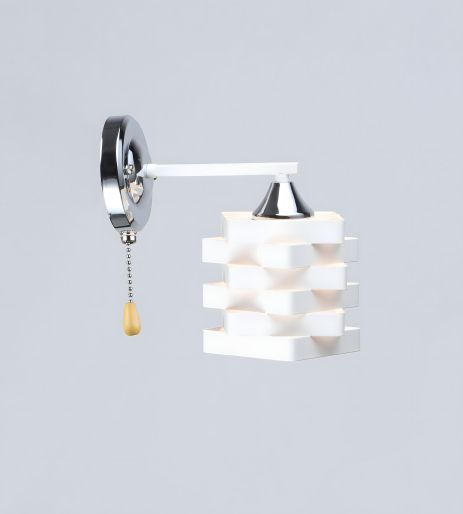 Настінне бра металеве Sirius B A4300/1W WT+CR