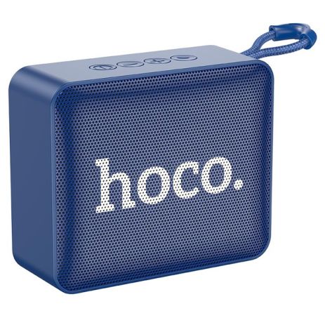 Портативна колонка HOCO BS51 Gold brick sports BT speaker, BT5.1, TWS, USB, AUX, TF, FM, 4h Navy Blue