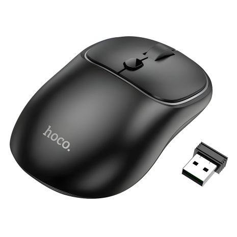 Wireless Мышь Hoco GM25 |BT5.2/2.4G, 800/1200/1600 DPI| black Wireless Мышь Hoco GM25 |BT5.2/2.4G, 800/1200/1600 DPI| black