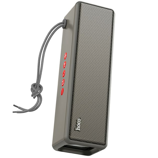 Портативная колонка HOCO HC3 Bounce sports wireless speaker IPX4 |BT, TWS, AUX, FM, TF, USB| Gray Портативная колонка HOCO HC3 Bounce sports wireless speaker IPX4 |BT, TWS, AUX, FM, TF, USB| Gray