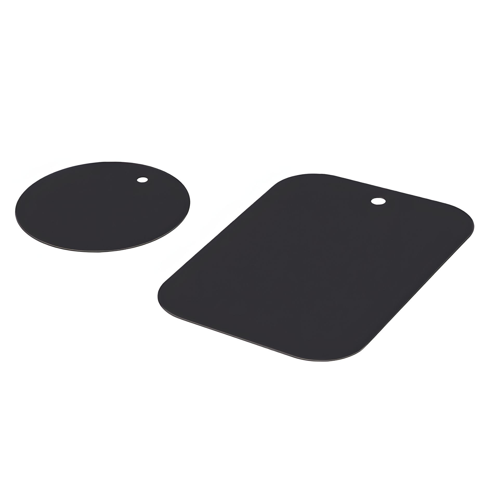 Металеві пластини для магнітного тримача універсальні кругла та прямокутна Металеві пластини для магнітного тримача універсальні кругла та прямокутна