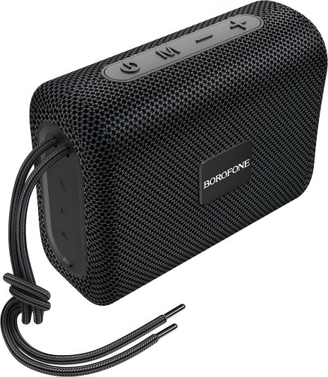 Портативна колонка BOROFONE BR18 Encourage sports BT speaker, BT5.1, USB, AUX, TF, FM, 5W, 3h, Black