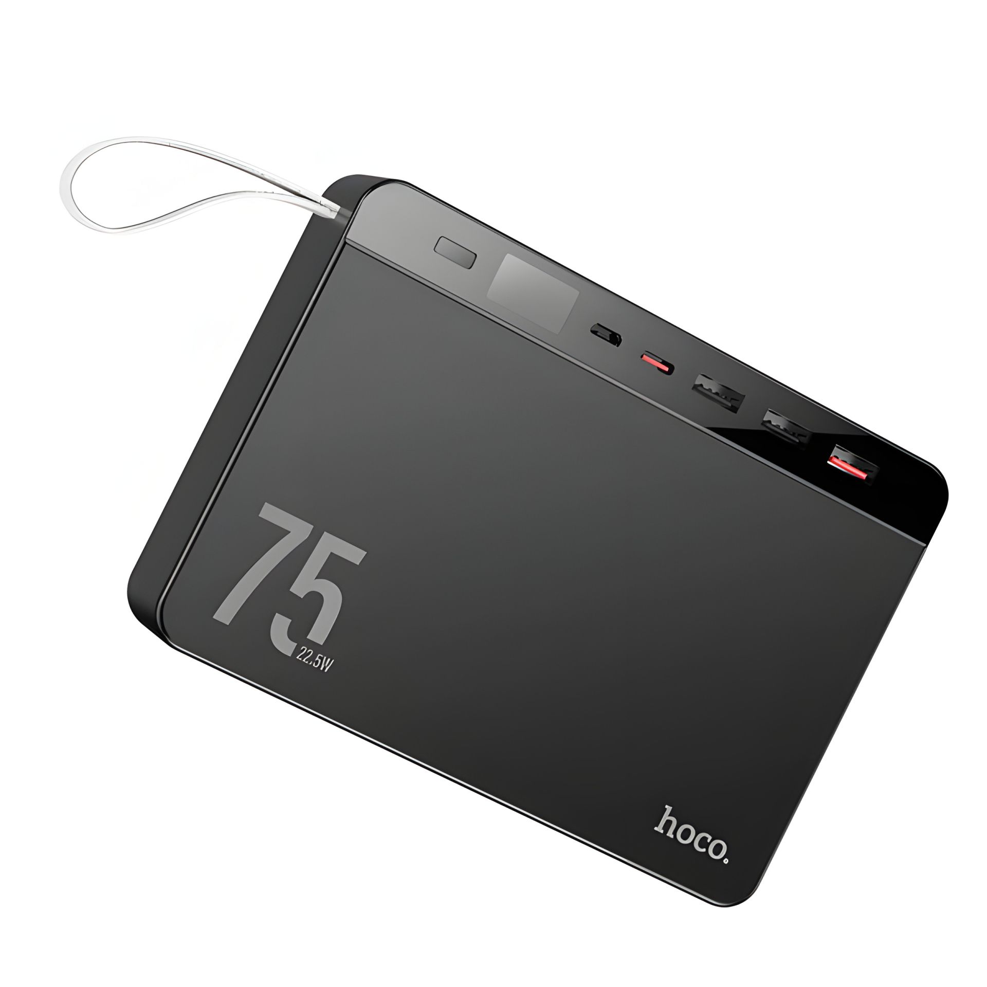 Повербанк HOCO J94 (Micro-USB/Type-C 18W, 1Type-C PD 20W/3USB QC3.0 22.5W/75000 mAh) Black Повербанк HOCO J94 (Micro-USB/Type-C 18W, 1Type-C PD 20W/3USB QC3.0 22.5W/75000 mAh) Black