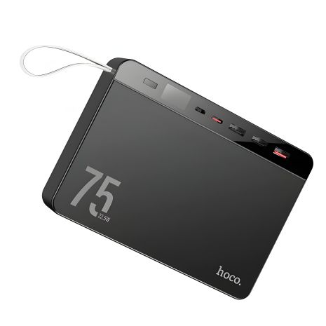 Повербанк HOCO J94 (Micro-USB/Type-C 18W, 1Type-C PD 20W/3USB QC3.0 22.5W/75000 mAh) Black Повербанк HOCO J94 (Micro-USB/Type-C 18W, 1Type-C PD 20W/3USB QC3.0 22.5W/75000 mAh) Black