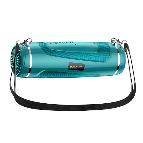 Акустика BOROFONE BR7 Empyreal sports wireless speaker IPX5 |BT5.0, TWS AUX, FM, TF, USB| peacock blue Акустика BOROFONE BR7 Empyreal sports wireless speaker IPX5 |BT5.0, TWS AUX, FM, TF, USB| peacock blue