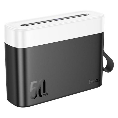 Повербанк HOCO J94A Masterfull fully compatible power bank 50000mAh | 2USB/2Type-C, PD/QC, 22.5W/5A | black