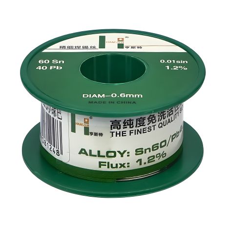 Припій Hanster HST 40 (0.6 мм, Sn 60%, Pb 40%) Припій Hanster HST 40 (0.6 мм, Sn 60%, Pb 40%)