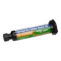 Лак изоляционный Relife RL-UVH902G 3S быстросохнущий, зелёный, в шприце, 10 ml Лак изоляционный Relife RL-UVH902G 3S быстросохнущий, зелёный, в шприце, 10 ml